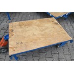 PROFESSIONELE transportkar met hefschamel. Gebruikt